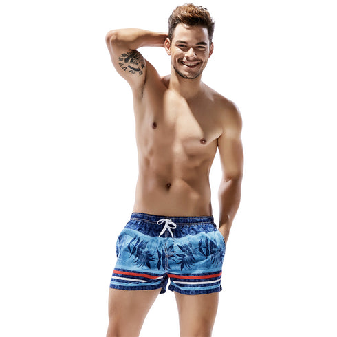 Men's Relaxed Fit Breathable Beach Boxer Shorts