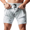 Men's Lightweight Workout Sport Shorts with Zip Pockets