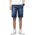 Fashion Simple Loose Plus Size Mid Waisted Men's Jean Shorts