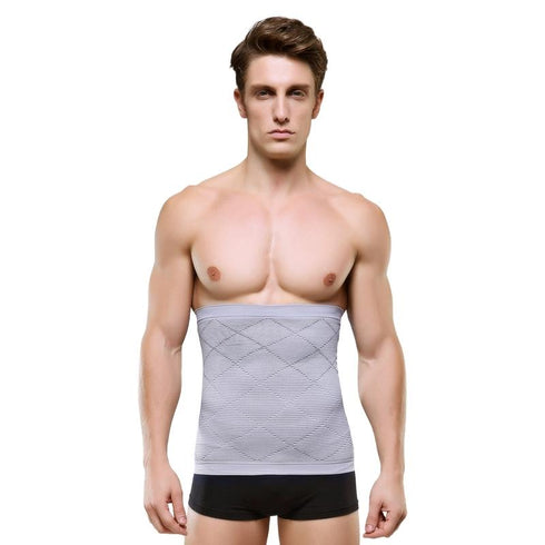 Men's Breathable Fitness Thermal Compression Seamless Waist Trimmer