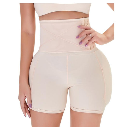 Plus Size 3 Rows Clasp Women's Body Shaper High Waist Tummy Control