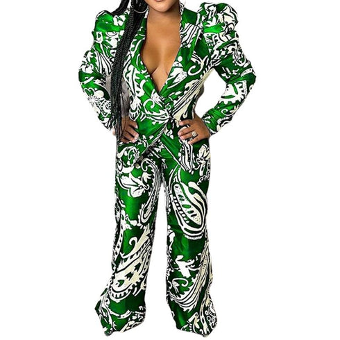 Women's Two Piece Outfits Stylish Coat Casual Pant Suit