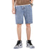 New Plus Size Breathable Mid Waist Men's Denim Shorts