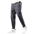 Plus Size Men's Straight Leg Fleece Cargo Pants for Workout