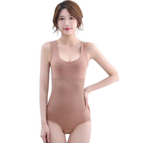 Plus Size Women's Seamless Waist Trainer Vest Body Shaper