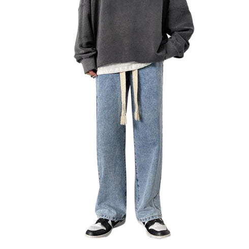 Men's Loose Fit Work Straight-Leg Denim Jeans