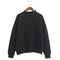 Unisex Long Sleeve Fleece Sweatshirt Plus Size Pullover