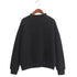 Unisex Long Sleeve Fleece Sweatshirt Plus Size Pullover
