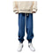 Men's Casual Drawstring Jogger Straight Leg Athletic Pants