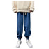 Men's Casual Drawstring Jogger Straight Leg Athletic Pants