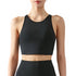 Newest Women's Running Fitness Crop Tank with Bra Pads