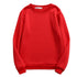 Warm Fleece-Lined Blank Unisex Plus Size Sweatshirt