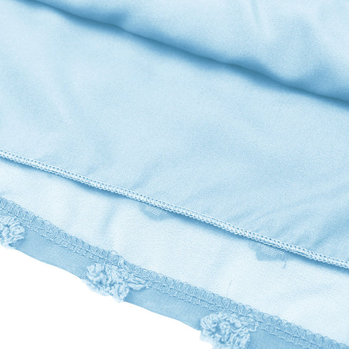 V Neck Women's Fit Dress Doll Dress Jacquard Dress