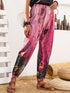 Vintage Women's Loose Fashion Scrawl Sportswear Pants