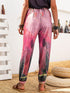 Vintage Women's Loose Fashion Scrawl Sportswear Pants