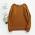 Warm Fleece-Lined Blank Unisex Plus Size Sweatshirt