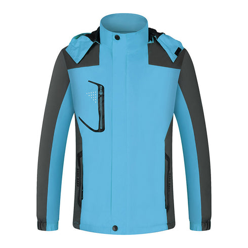 Warm Plus Size Windbreaker Waterproof Unisex Jackets
