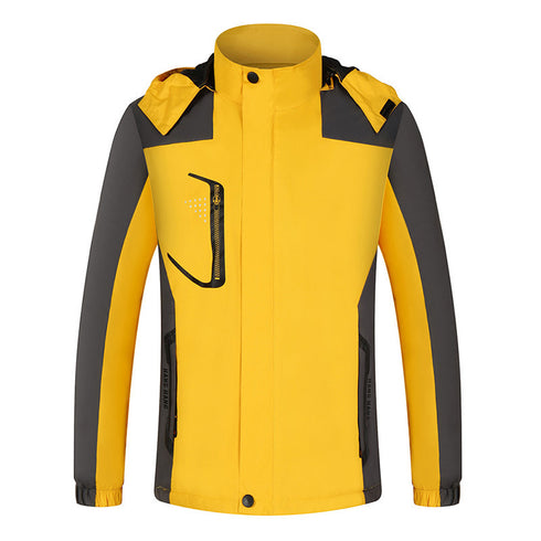 Warm Plus Size Windbreaker Waterproof Unisex Jackets