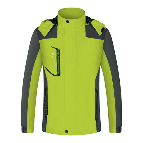 Warm Plus Size Windbreaker Waterproof Unisex Jackets