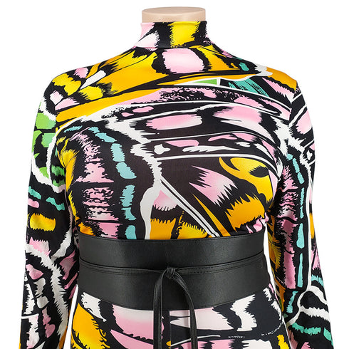 Western Stylish Casual Women's Plus Size Jumpsuits