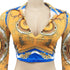 Western Stylish Printed V-neck Women's Two Piece Outfits