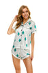 Western Stylish Women's Cute Short Pajama Sets Loungewear