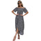 Western Stylish Women's Floral Print Off Shoulder Dresses