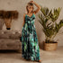 Western Stylish Women's Printed Beach Long Dress