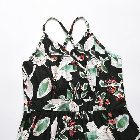 Western Stylish Women's Printed Beach Long Dress