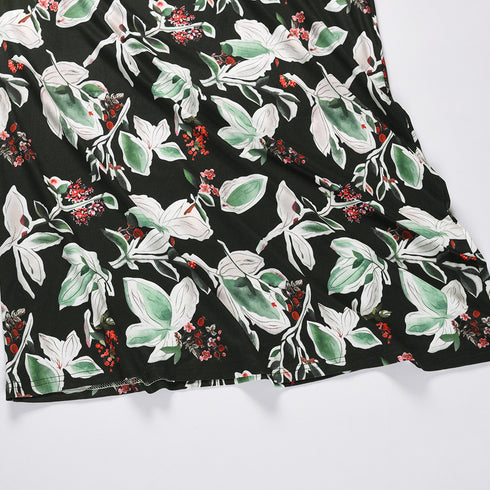 Western Stylish Women's Printed Beach Long Dress