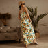 Western Stylish Women's Printed Beach Long Dress