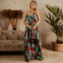 Western Stylish Women's Printed Beach Long Dress