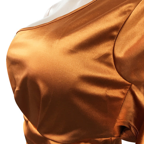 Western Stylish Women's Pure Color Bodycon Slit Dresses