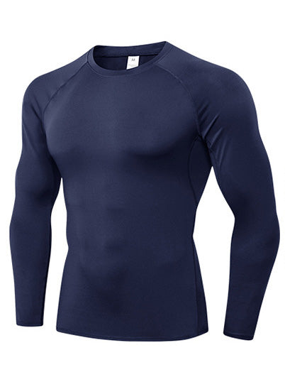 Winter Men's Activewear Quick Dry Stretchy Running Sweatshirts