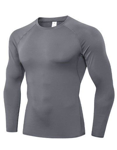 Winter Men's Activewear Quick Dry Stretchy Running Sweatshirts
