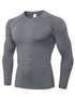 Winter Men's Activewear Quick Dry Stretchy Running Sweatshirts