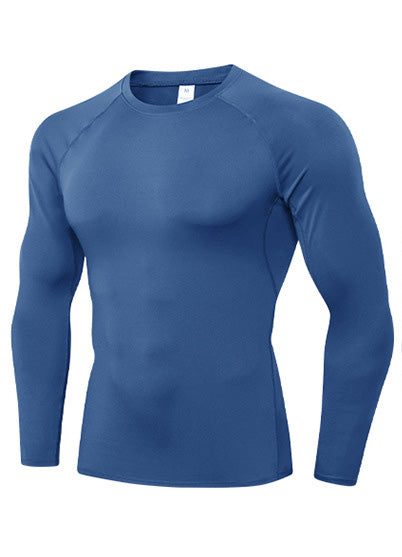 Winter Men's Activewear Quick Dry Stretchy Running Sweatshirts