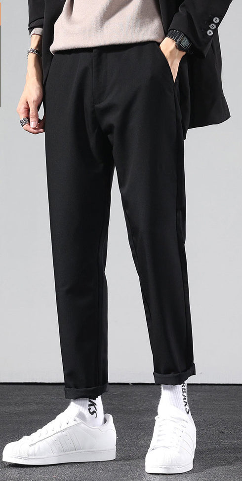 Winter Men’s Flat Front Straight Leg Dress Pants