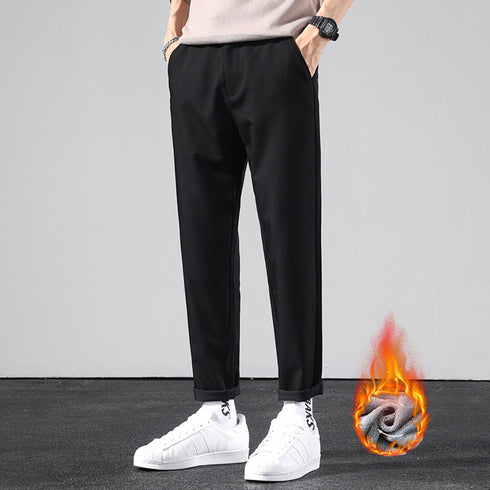 Winter Men’s Flat Front Straight Leg Dress Pants