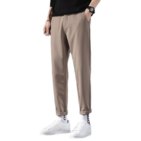 Winter Men’s Flat Front Straight Leg Dress Pants