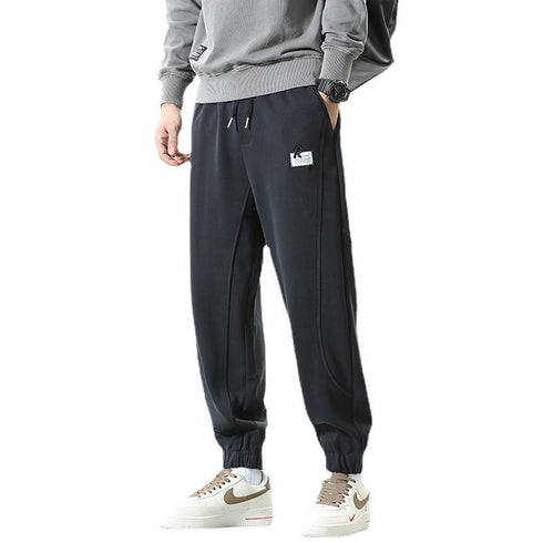 Winter Men's Trousers Traning Drawstring Joggers Pants