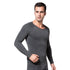 Winter Men's Shapewear Long Sleeve Thermal Seamless Underwear