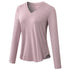 Winter Women's Breathable Long Sleeve V-neck Sport Running Shirt
