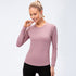 Winter Women's Fitness Long Sleeve Running Yoga Sweatshirts