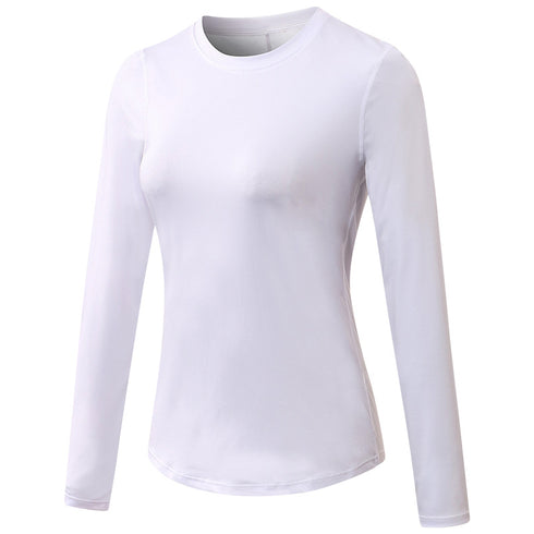 Winter Women's Fitness Long Sleeve Running Yoga Sweatshirts