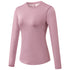 Winter Women's Fitness Long Sleeve Running Yoga Sweatshirts