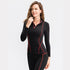 Winter Women's Fitness Long Sleeve Sport Running Shirt