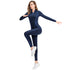 Winter Women's Long Sleeve Shirt Yoga Pants Running Suit