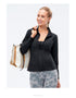 Winter Women's Running Workout Quick Dry Zipper Jacket