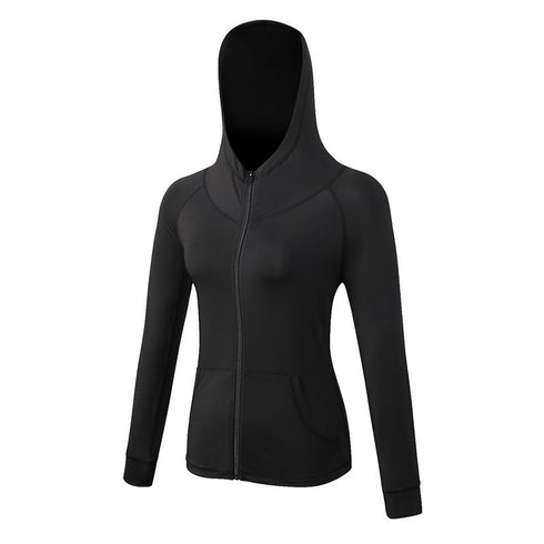 Winter Women's Workout Zipper Running Track Jacket